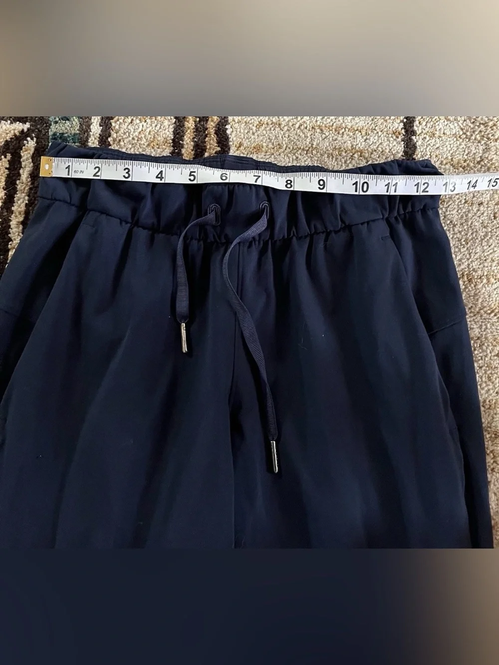 Lululemon On The Fly Joggers Blue Womens Size 2 Activewear Athleisure Athletic